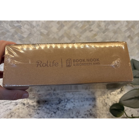 Rolife 3D Wooden Book‎ Nook & wonderland Kit DIY Miniature Venice LED Bookshelf - Picture 14 of 16